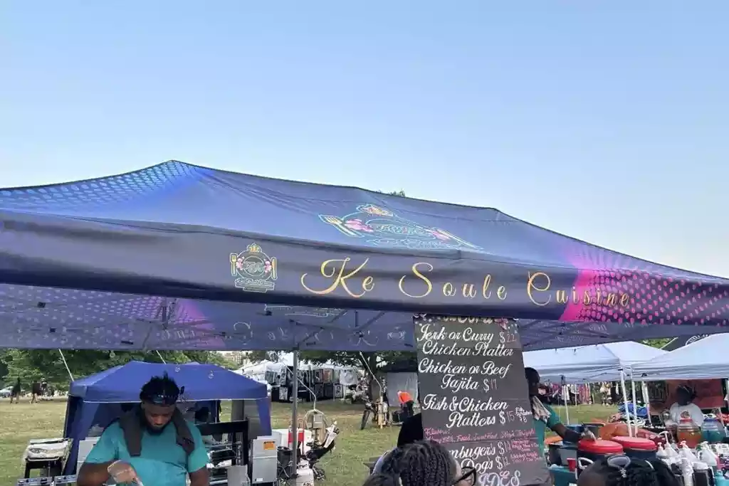 Ke Soule Cuisines 10x20 canopy tent