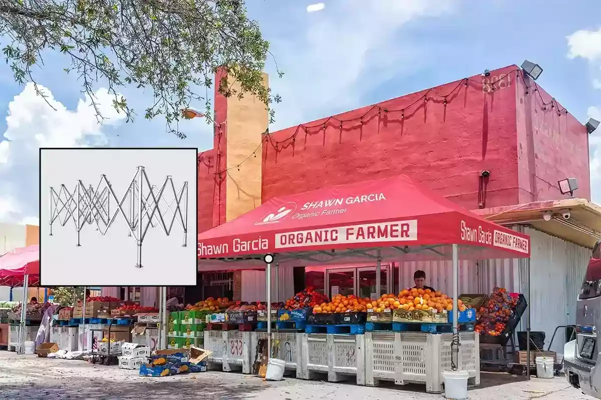 custom canopy tent frame