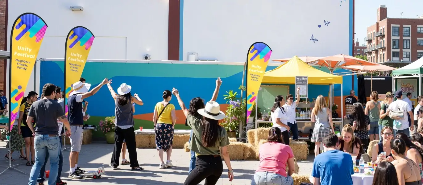 custom flag for community events