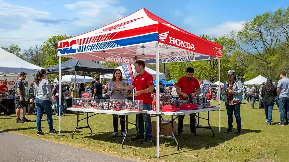 Unique Ways To Use Canopies as a Successful Marketing Tool