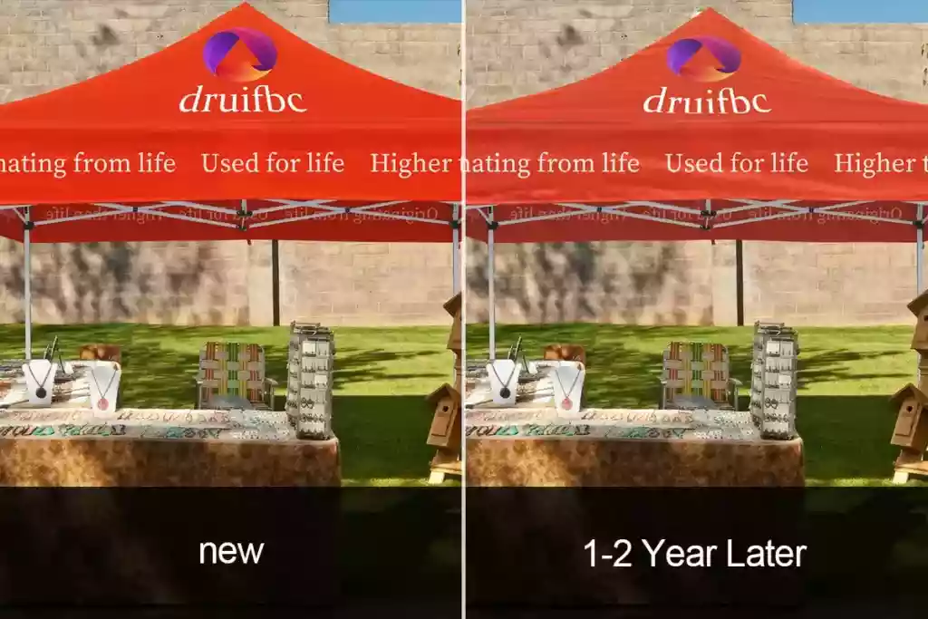 Digital printed canopy