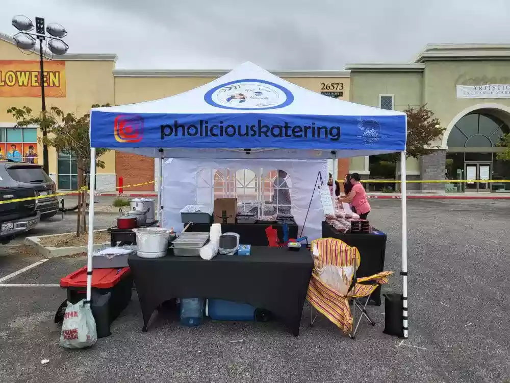 custom canopy tent with sandbags