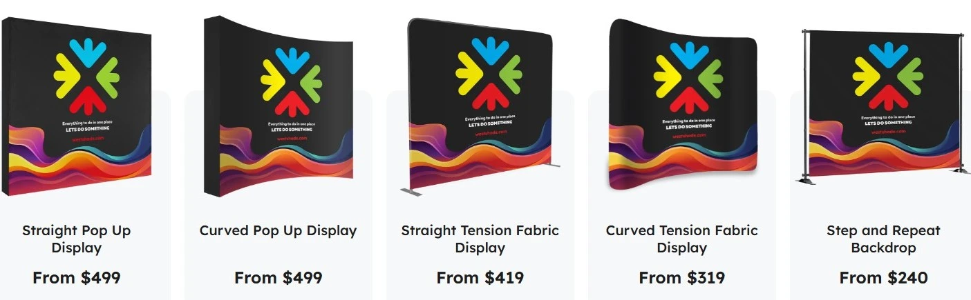 backdrops at Westshade