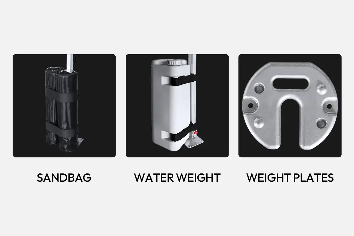 types of tent weights
