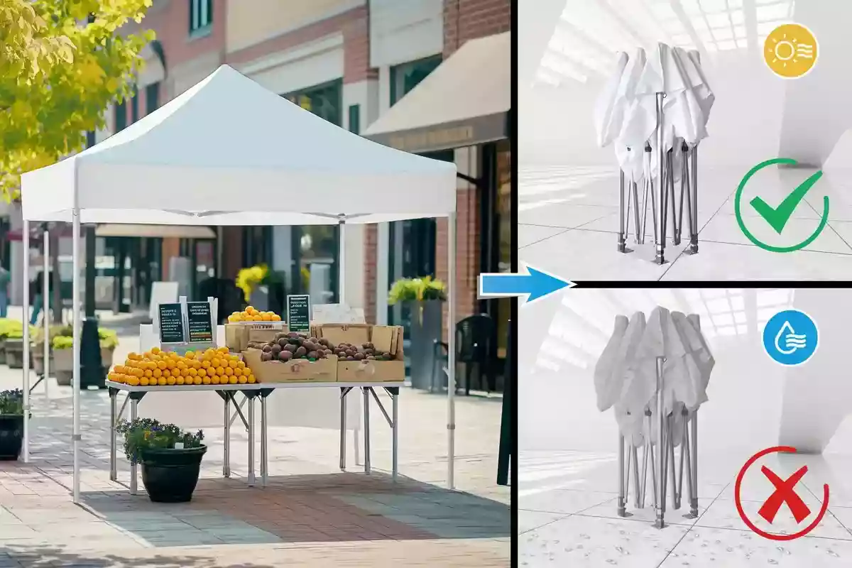 store your canopy tent
