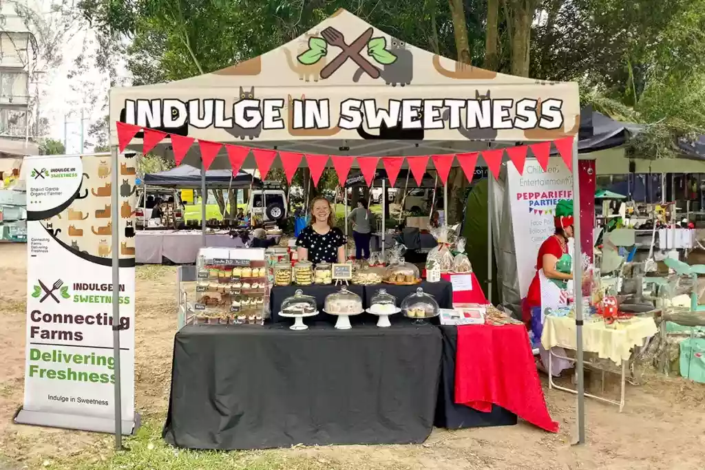 custom business canopy tent for sweeetness