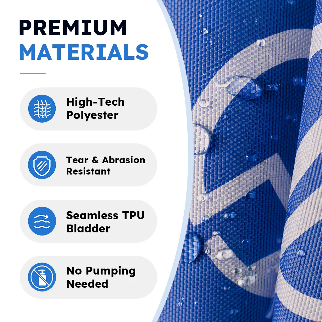 Inflatable tent fabric