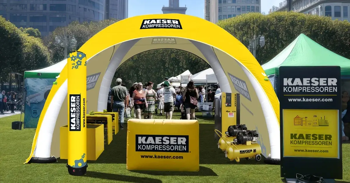 How to Customize an Inflatable Tent? (Step-by-Step Guide)