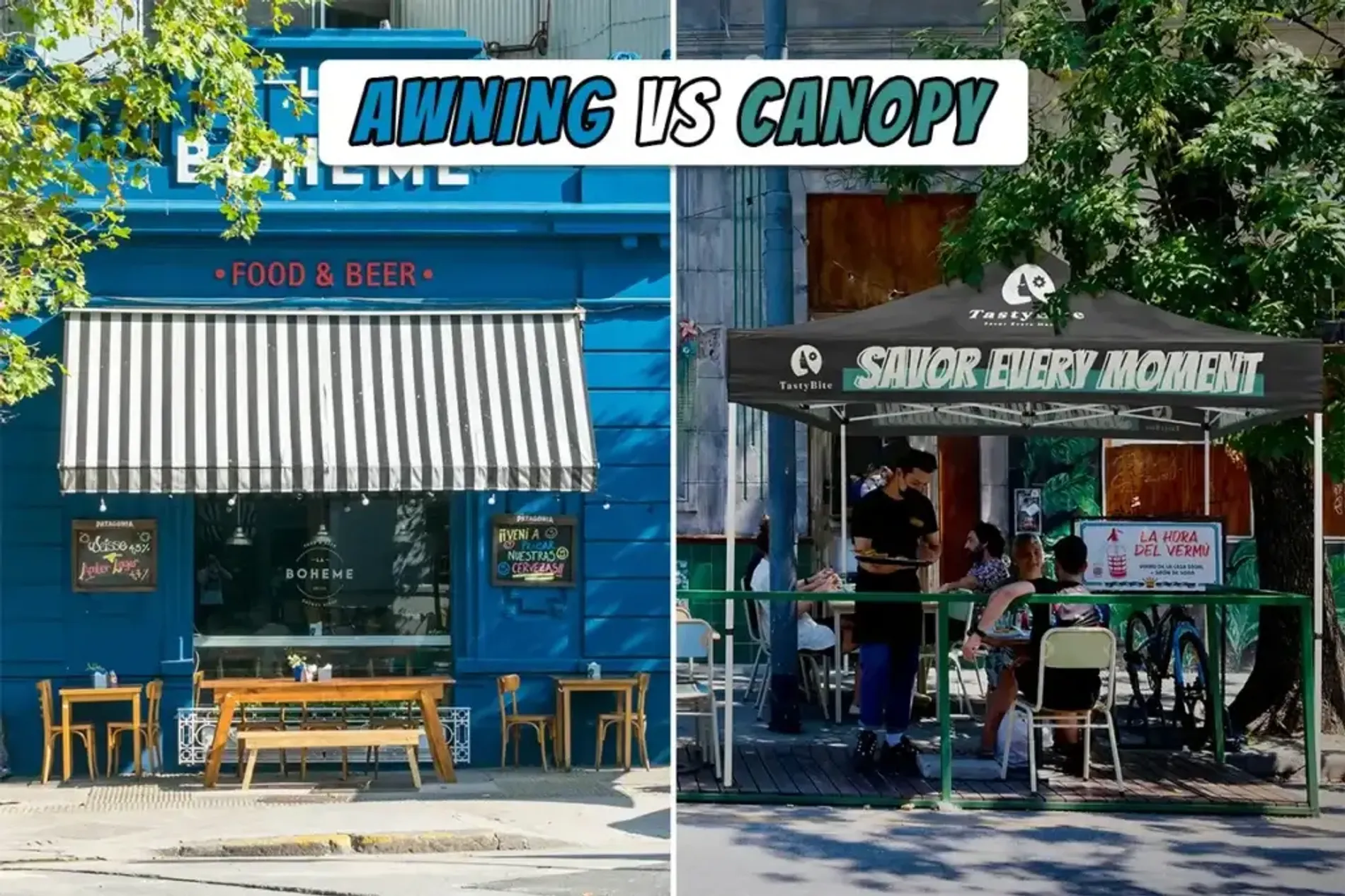 Awning vs Canopy: Key Differences and Which One to Choose