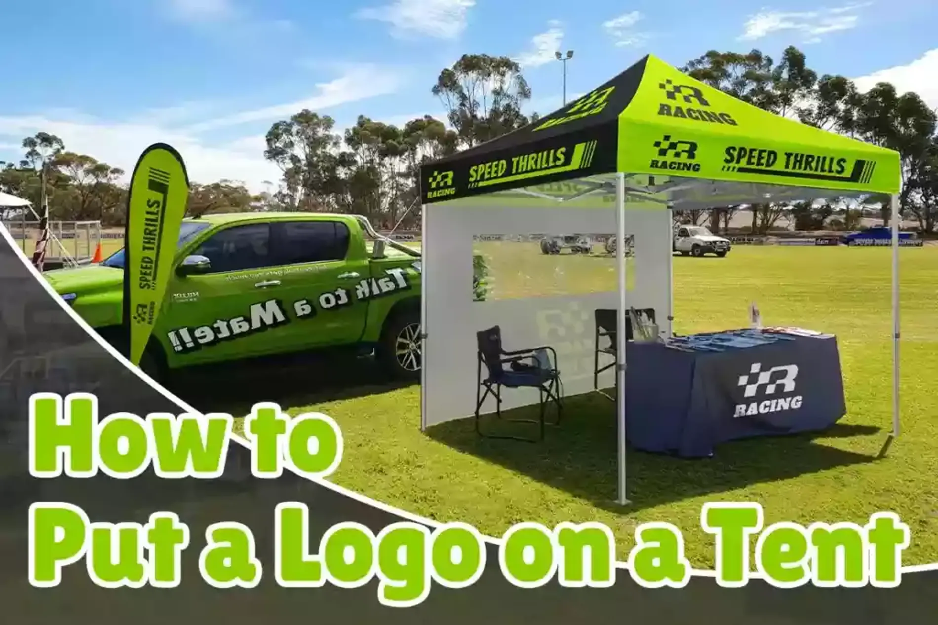 How to Put a Logo on a Tent for Maximum Impact?