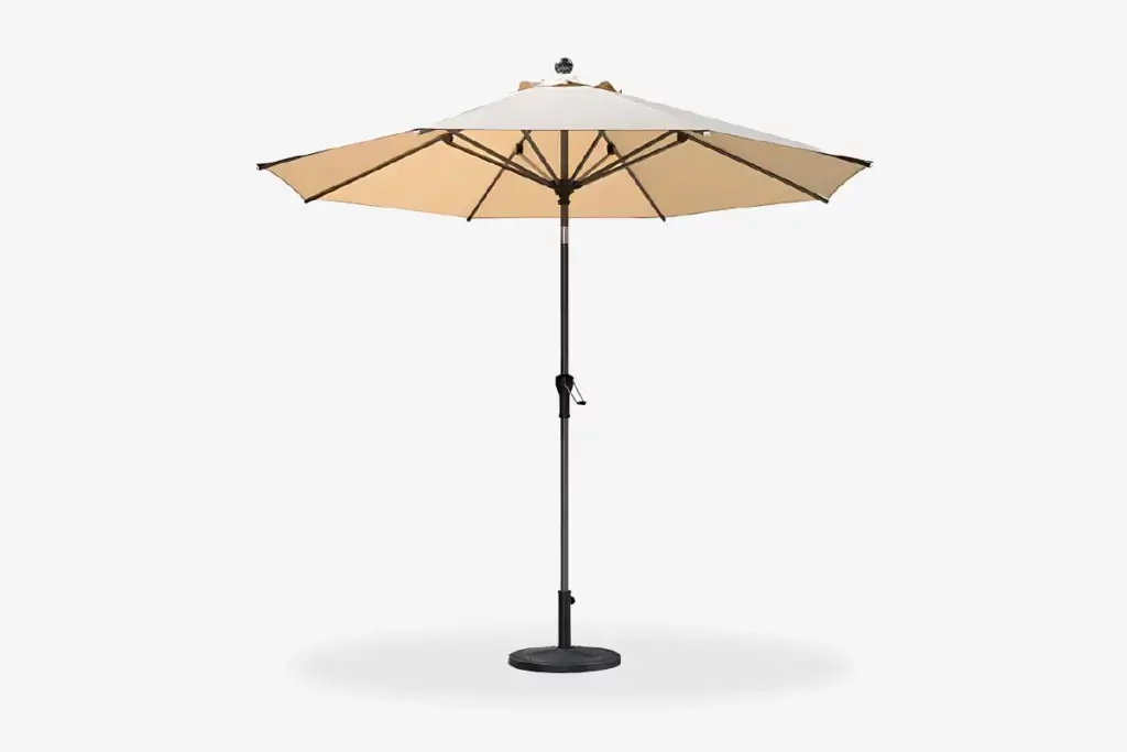 purple leaf tilt umbrella