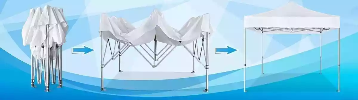 tent fast setup process