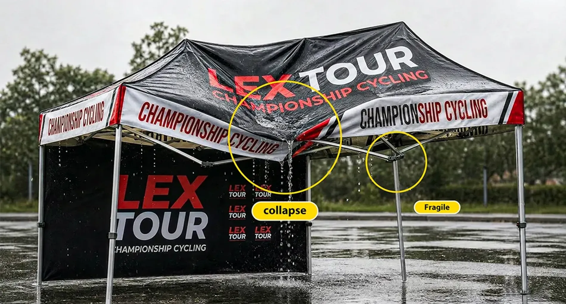 How to Stop Rain from Pooling on Your Canopy Tent? (Quick Fixes)