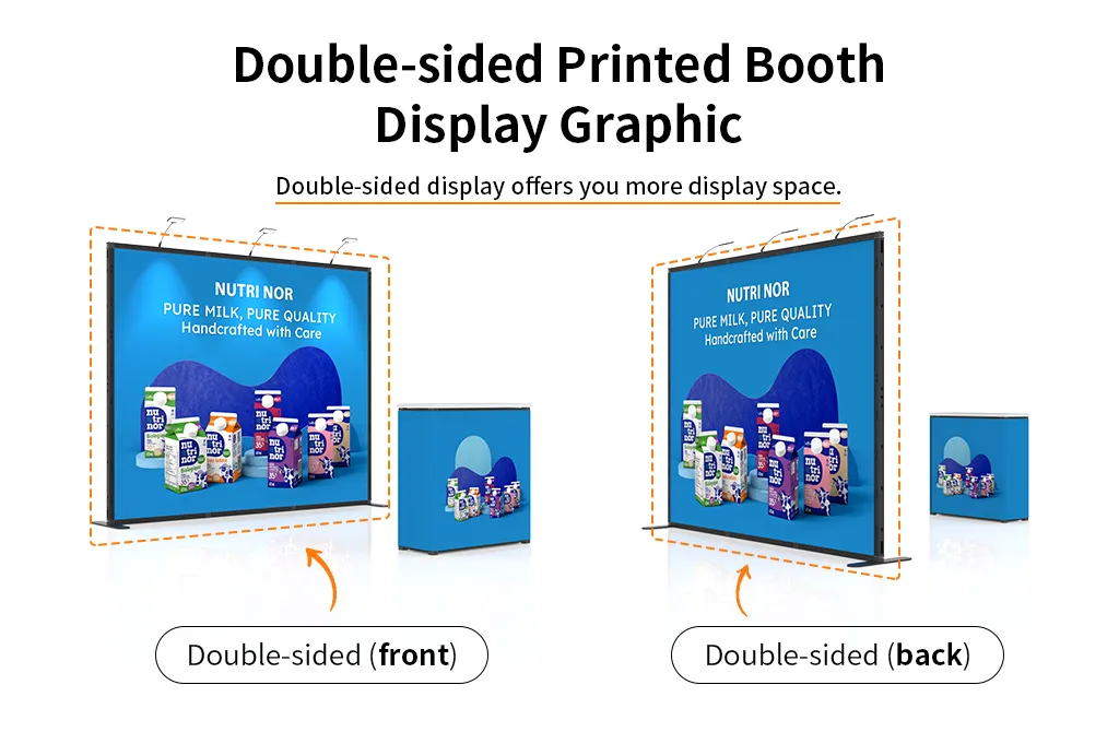 Double-Sided Trade Show Display