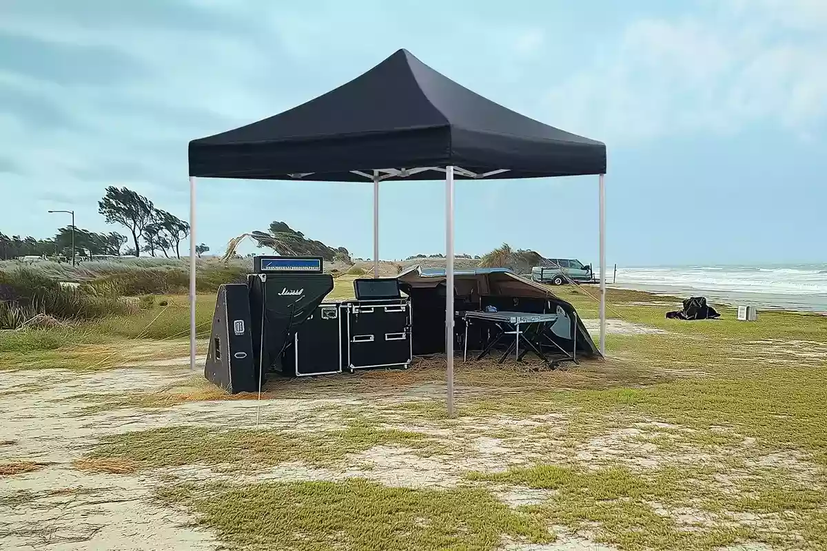 pop up tent wind rating