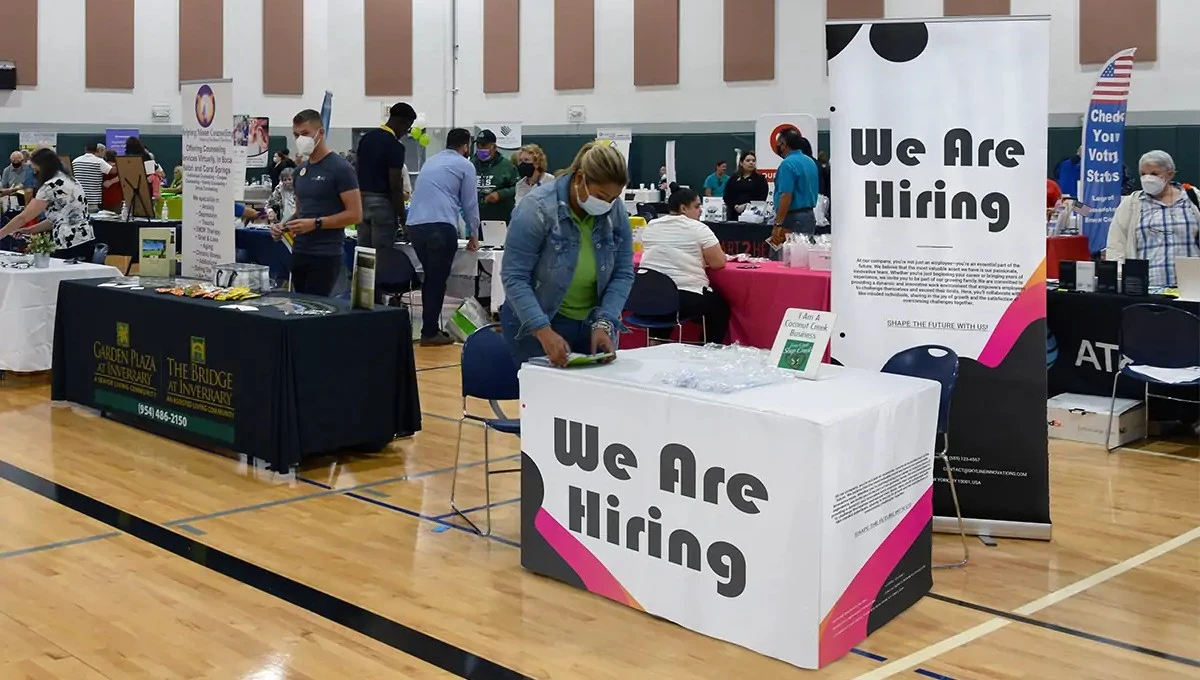 job booth table