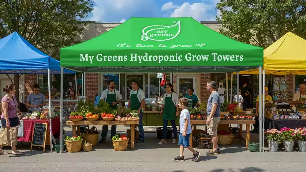 PC-Custom Farmer Market Tent