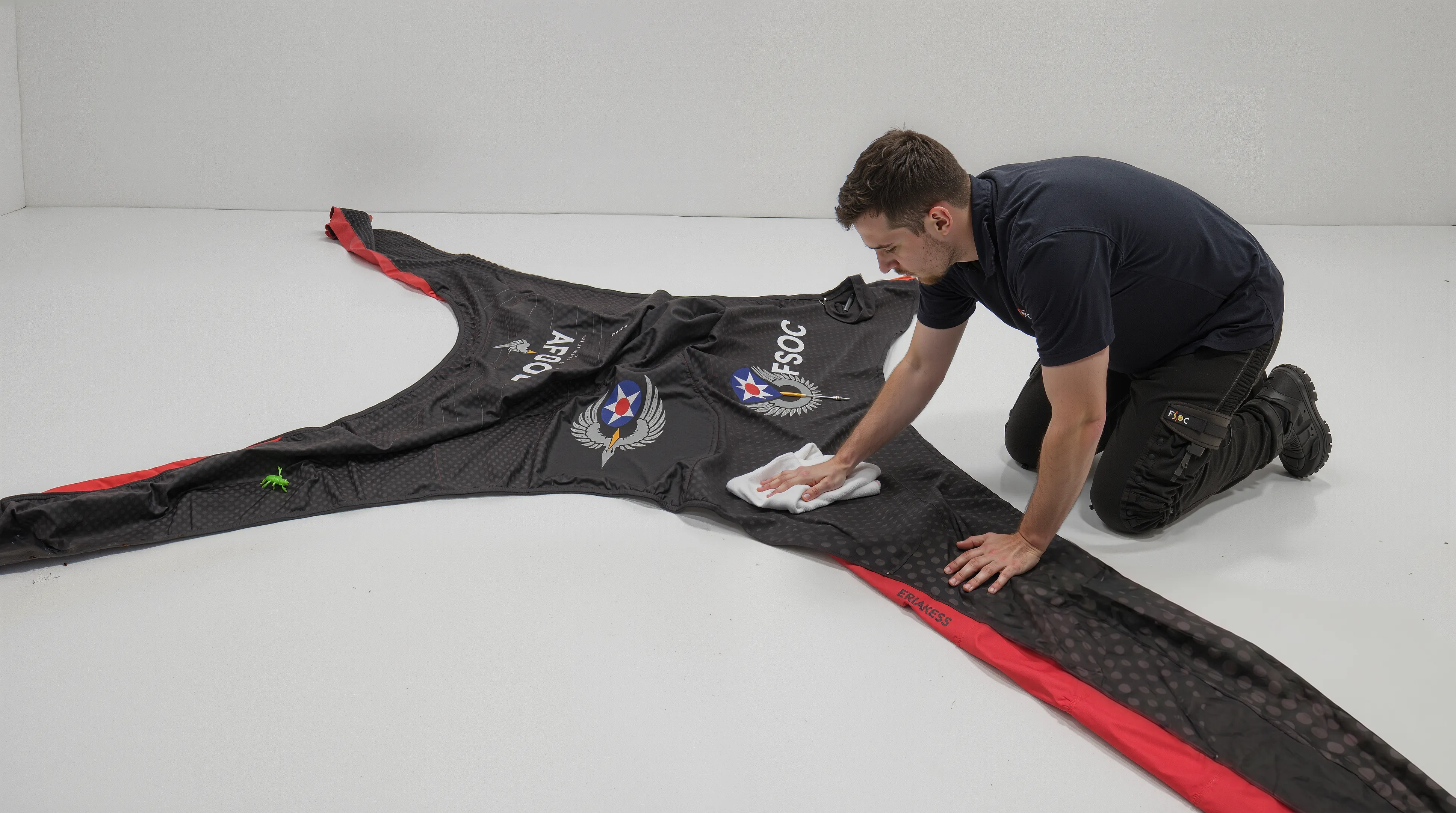 Thoroughly clean the inflatable tent