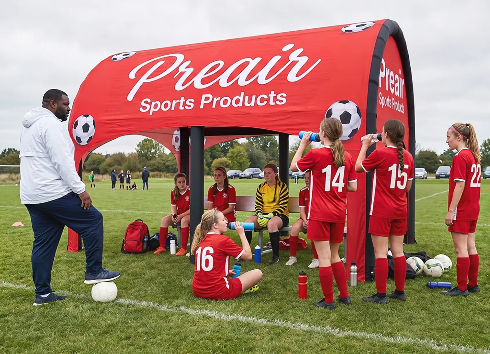 Inflatable Tunnels for Sports Events