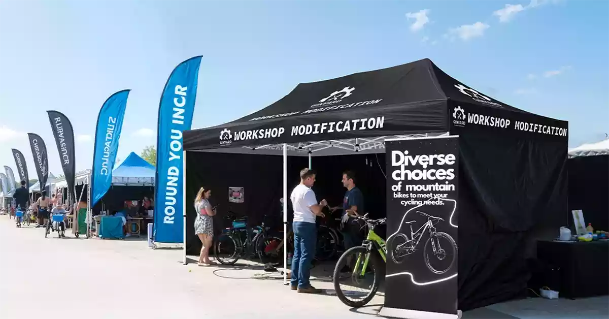 custom canopy tent for market