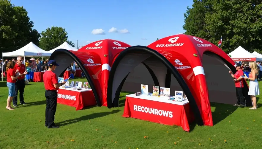 How to Set Up a Custom Inflatable Dome Tent for Your Event?