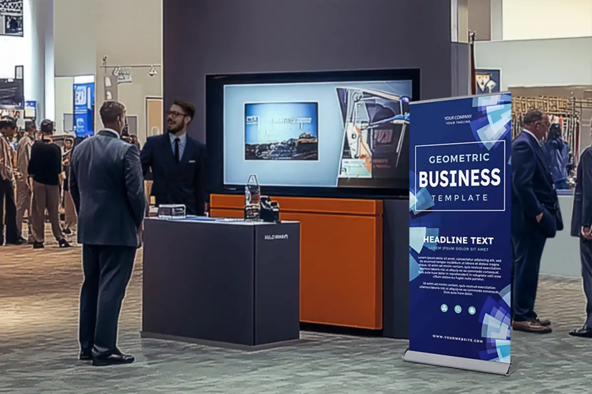 trade show retractable banner