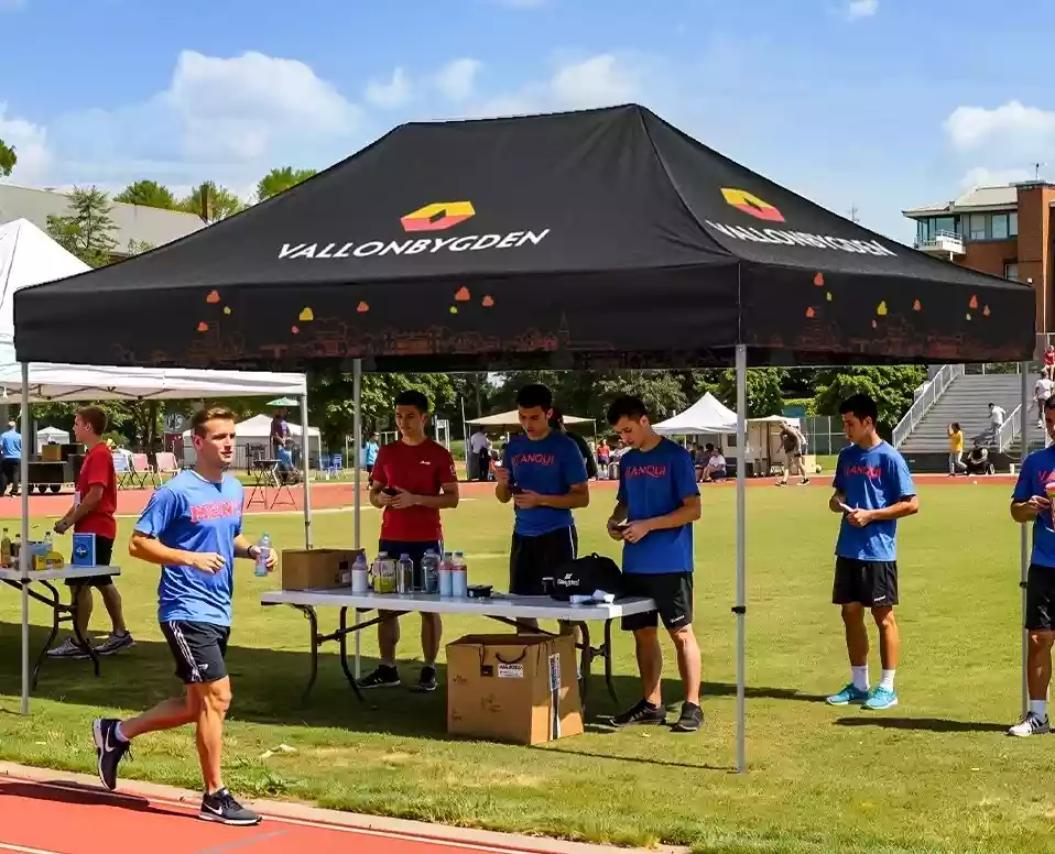 10x15 custom tent for sports