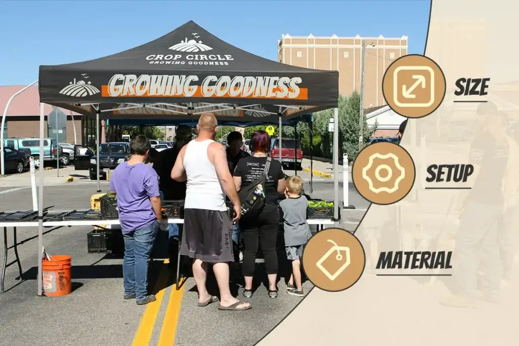 Three factors that affect tent selection