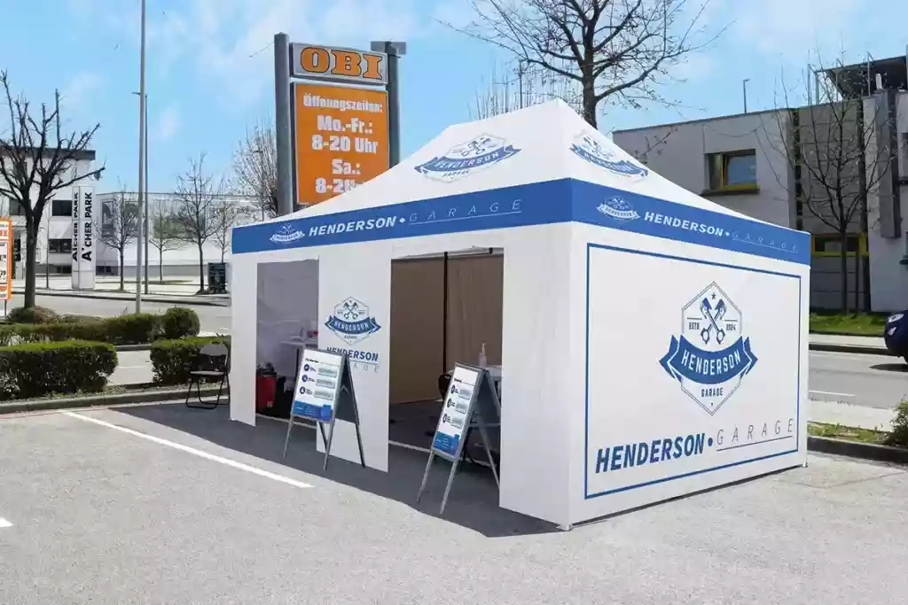 10×20 custom tent with a roll-up door sidewall