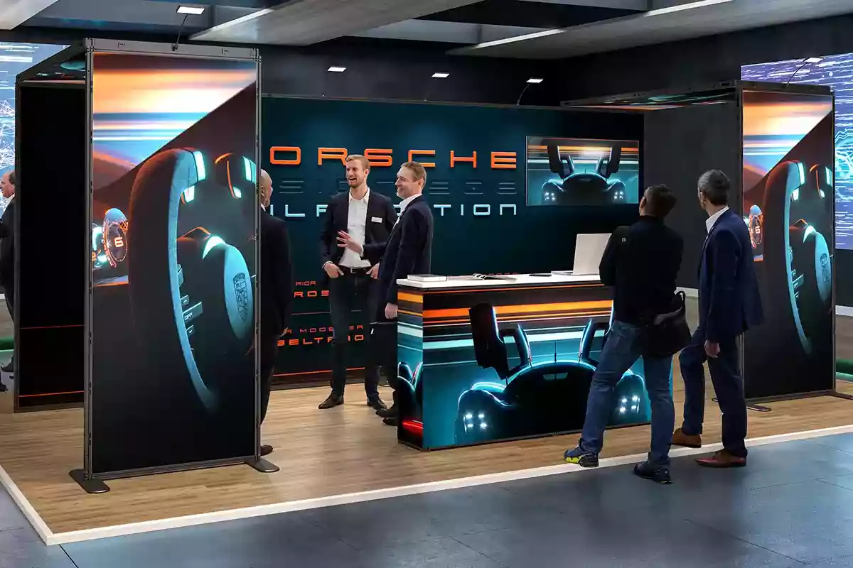 10x20 Custom modular trade show booth