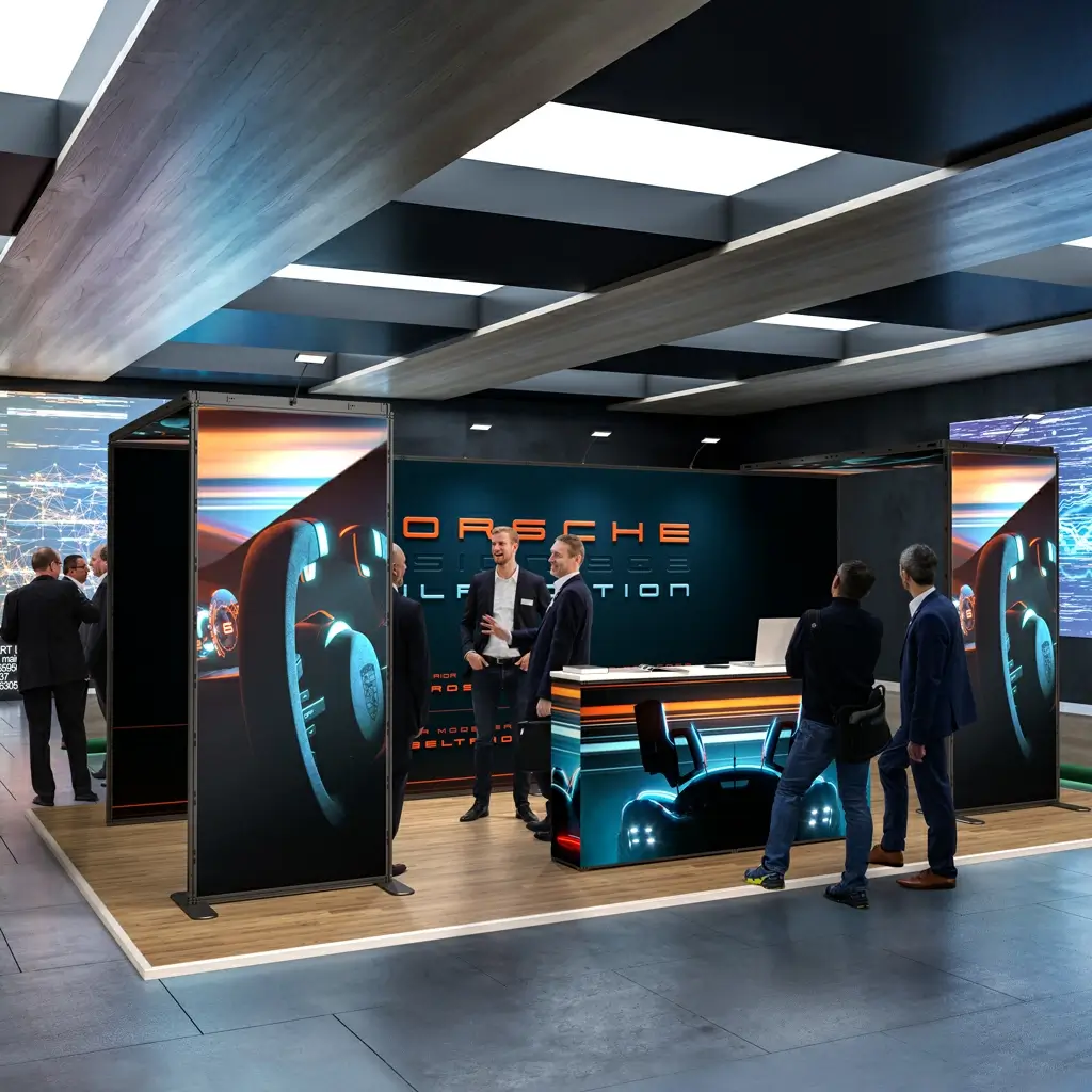 10x20 trade show booth boosts brand visibility