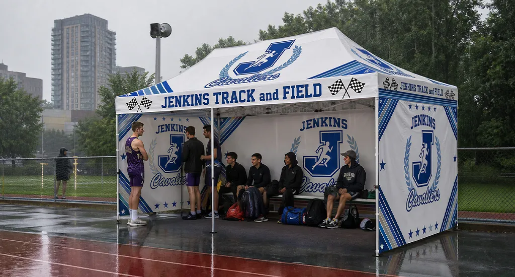 Branded-canopy-tent-during-rain