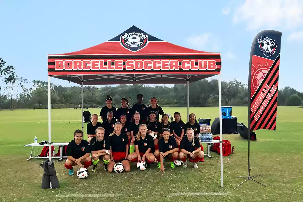 Custom Tent for Soccer Games