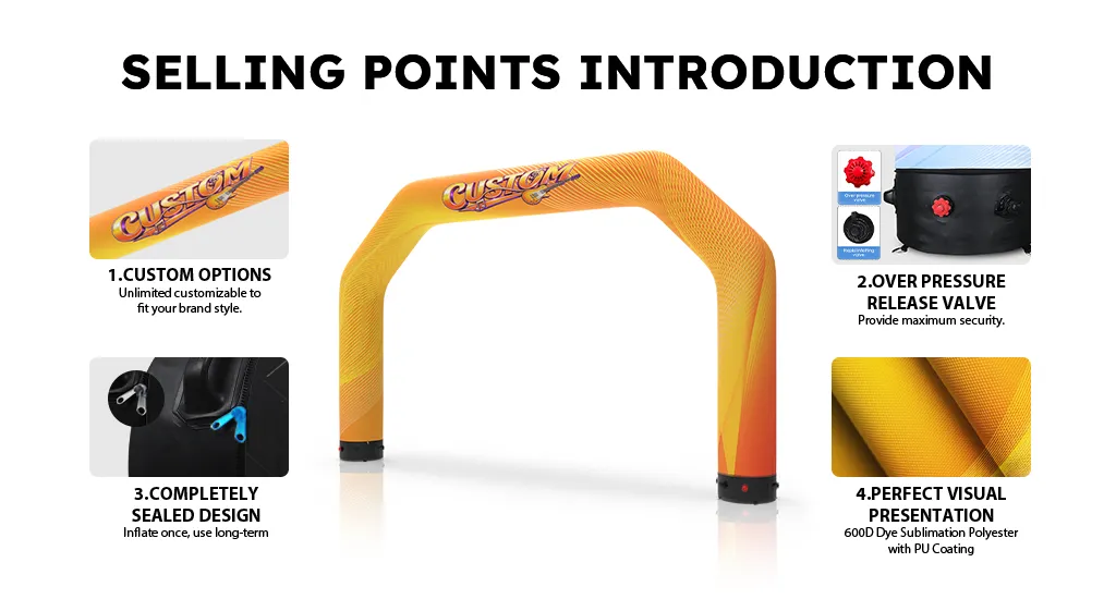 take a closer look inflatable arch