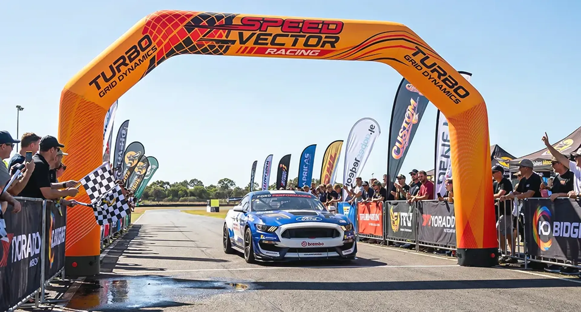 How Inflatable Arches Boost Branding and Stand Out at Motorsport