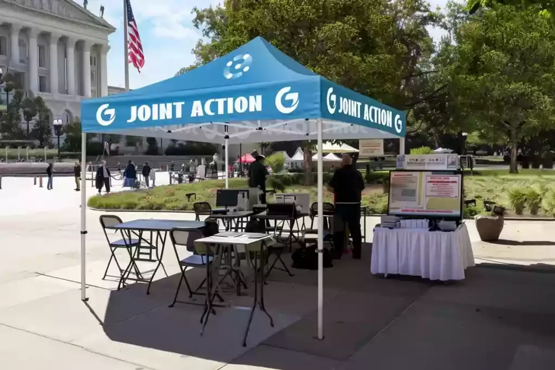 custom canopy tent for street stall