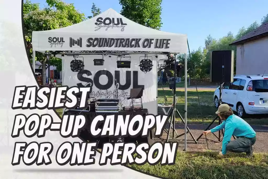 Easiest Pop Up Canopy for One Person