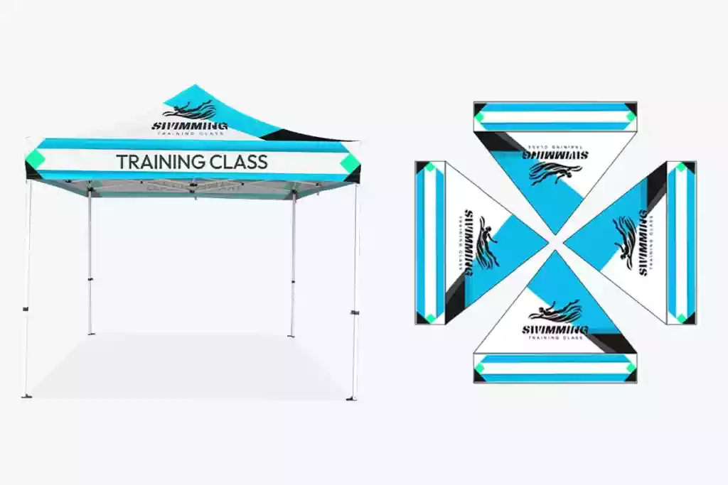 Customize the canopy roof and valance