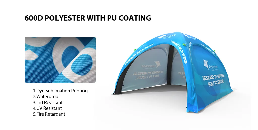 Custom Printed Inflatable Tent