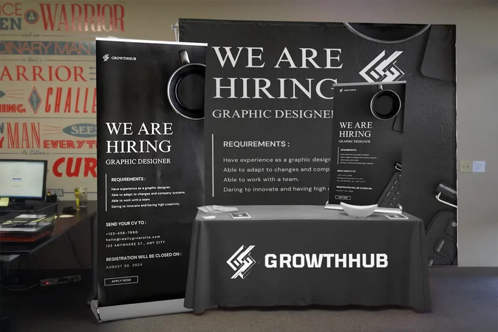 Choose custom event signage at Westshade to boost visibility