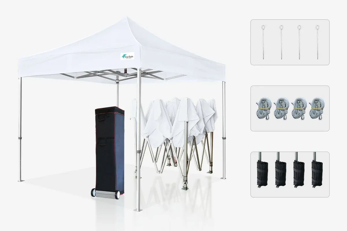 Westshade y7 heavy duty aluminum canopy tent 10×10