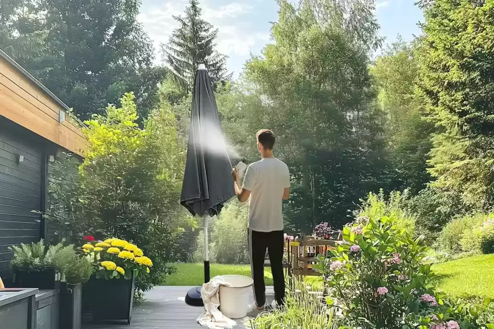 How to Clean Patio Umbrella: Step-by-Step Guide &amp; Tips for Longevity