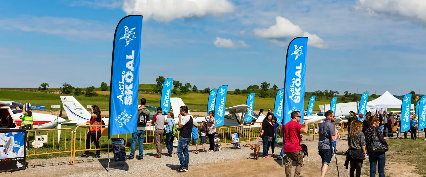 event feather flag