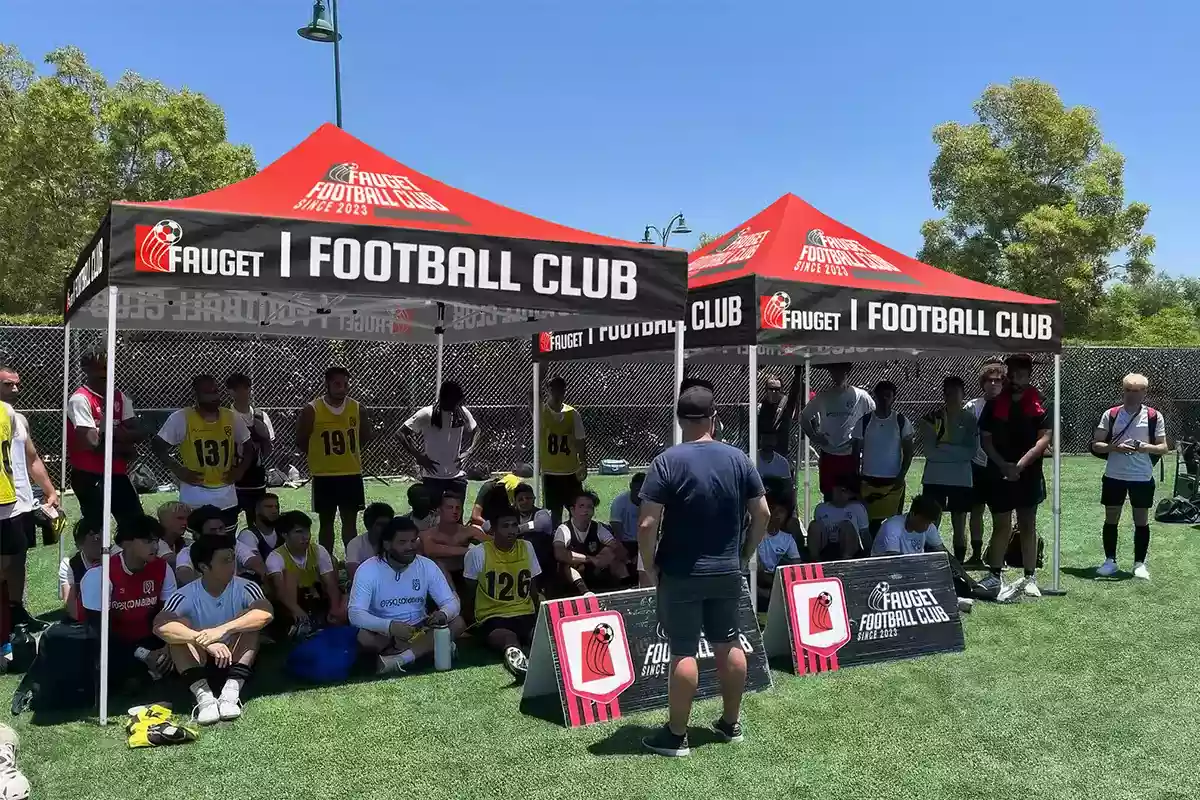 soccer shade tent