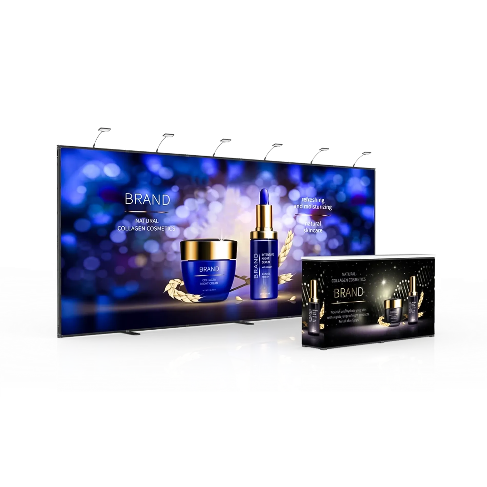 10x20 baisc trade show booth