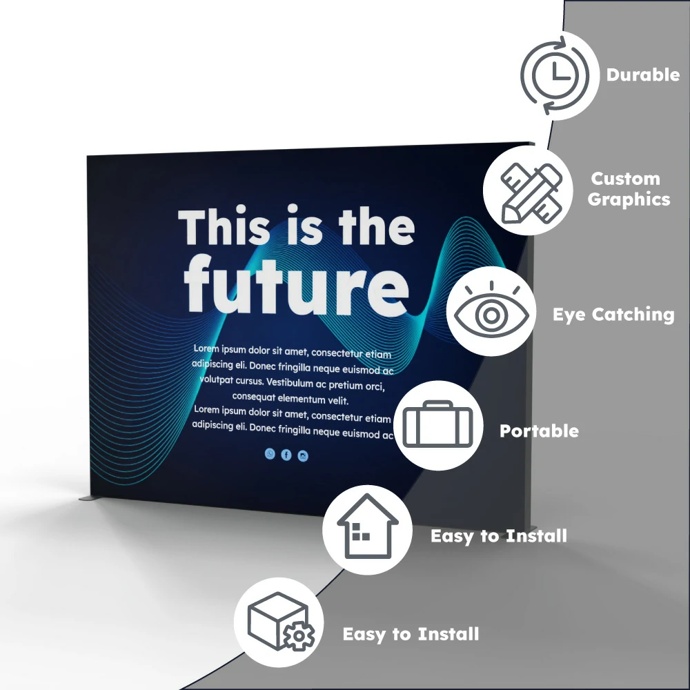 SEG Lightbox, its performance is durable, customizable, eye-catching, portable, easy to install.