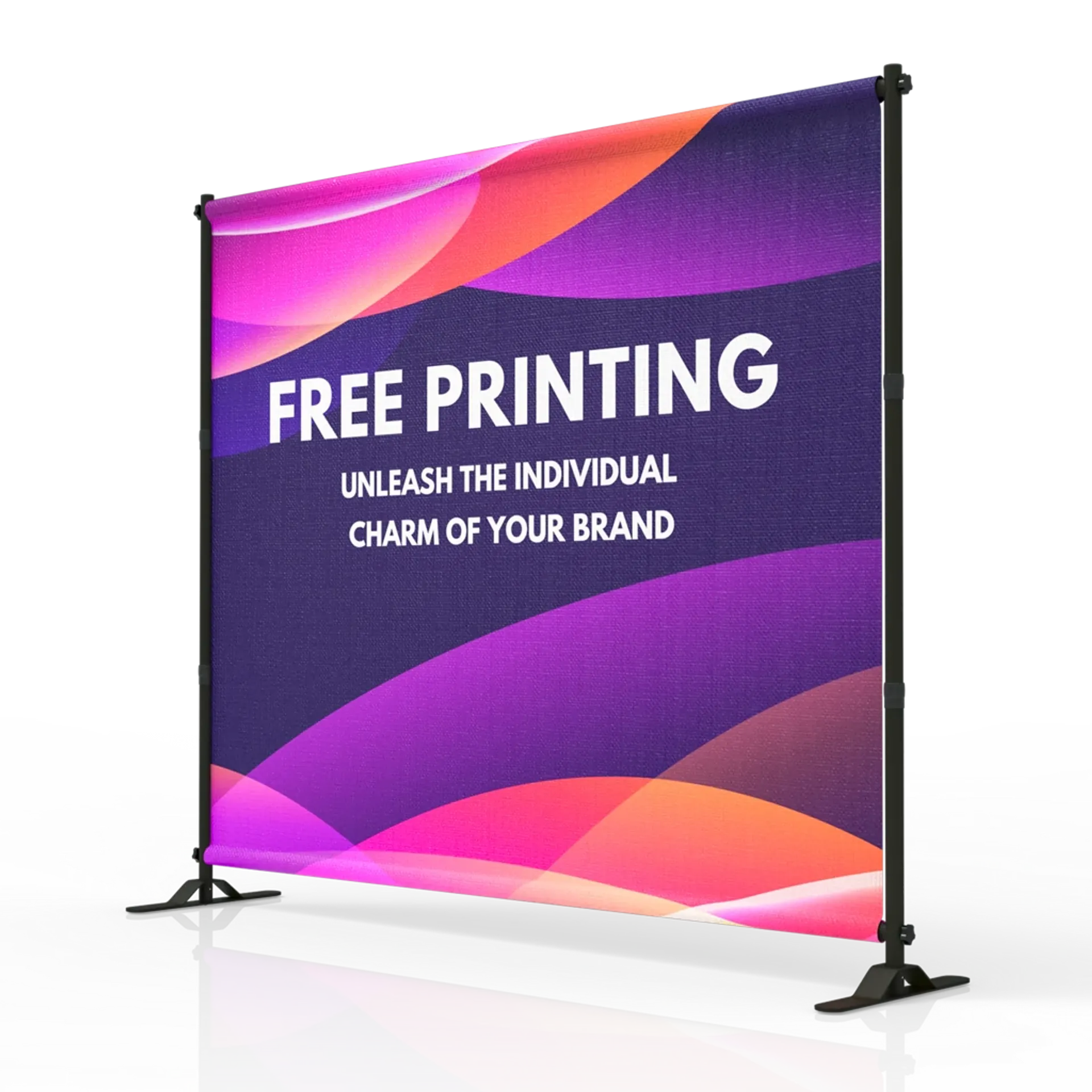 9FT Step and Repeat Backdrop