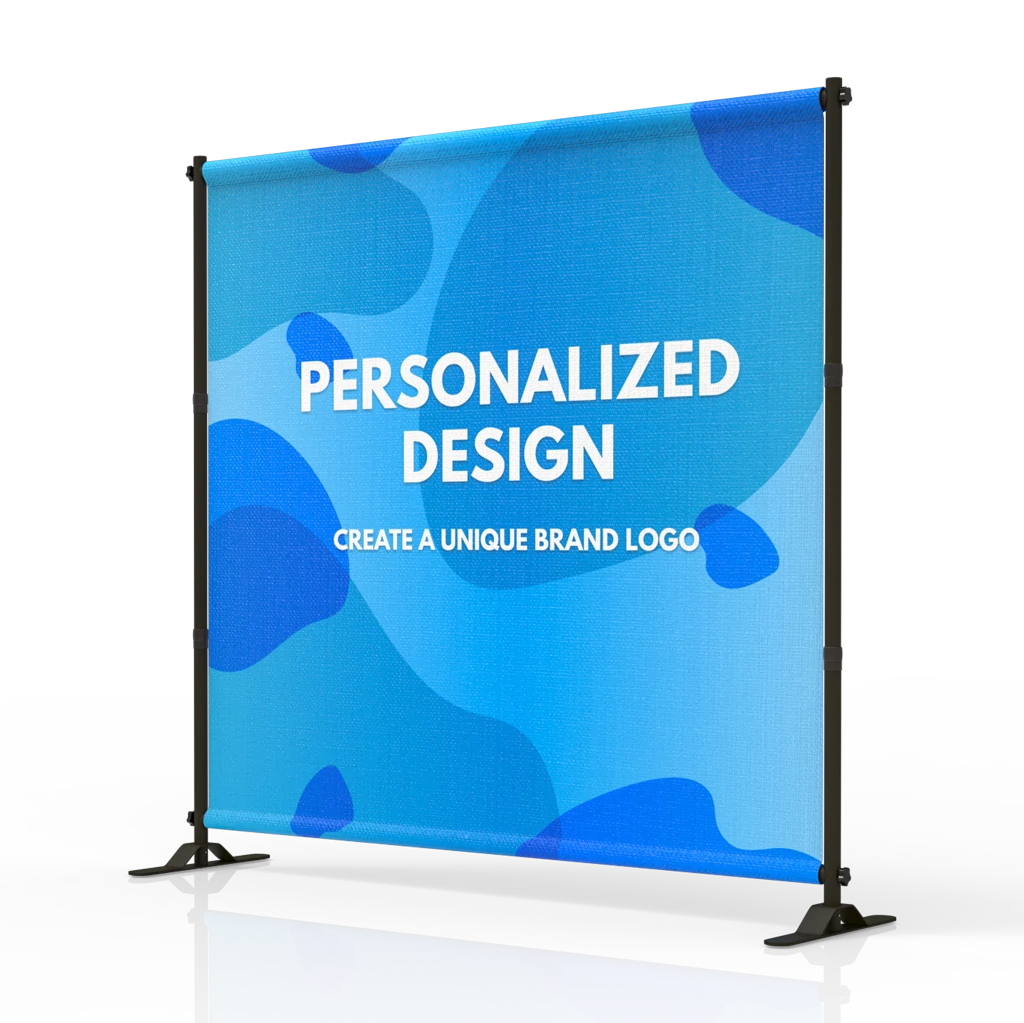 8FT Step and Repeat Backdrop