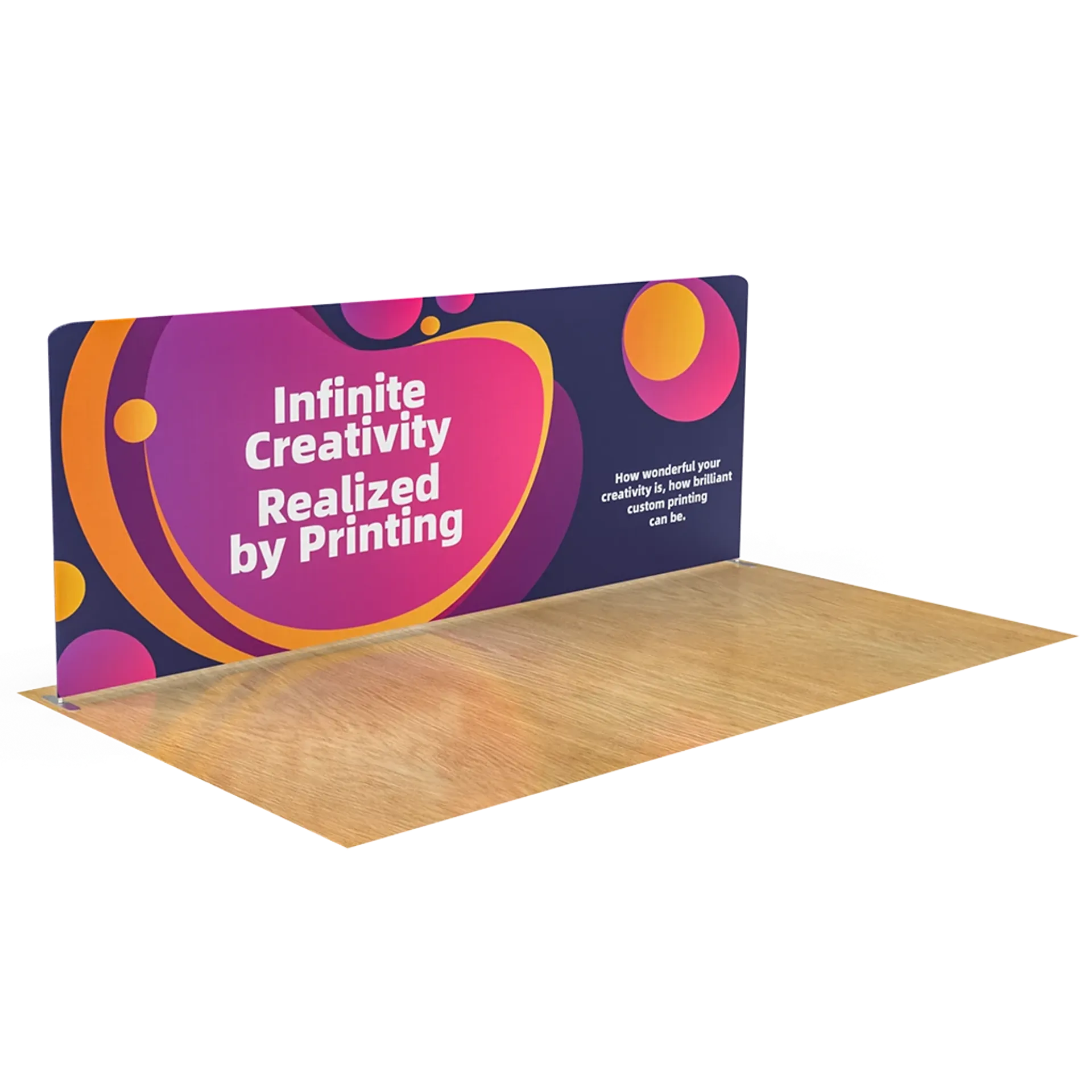 20FT Straight Tension Fabric Display