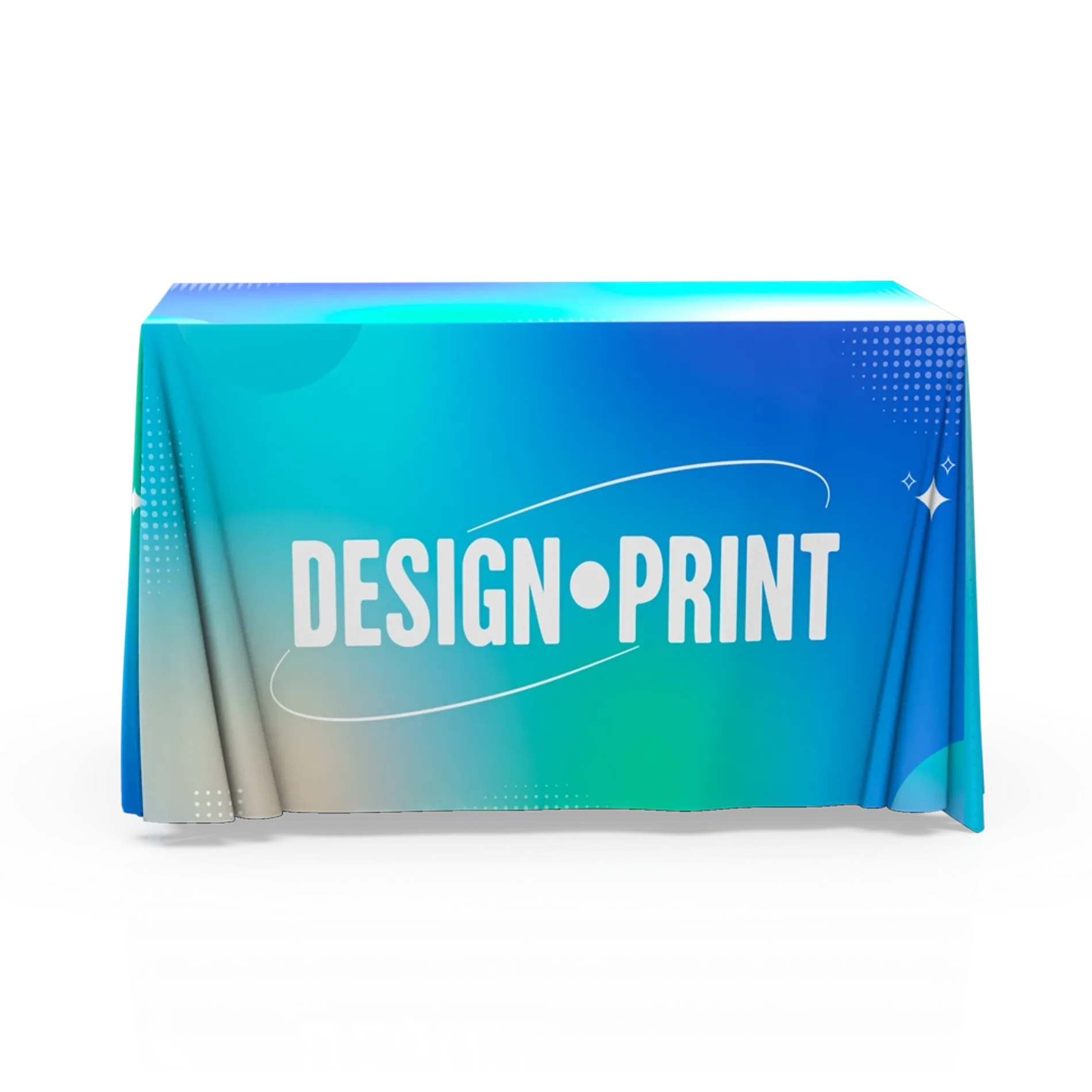 Display image of the Table-Throw-4FT-Z designed for trade shows and branding.
